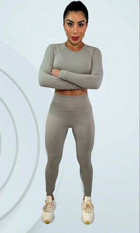 set fitness d'entraînement taille haute