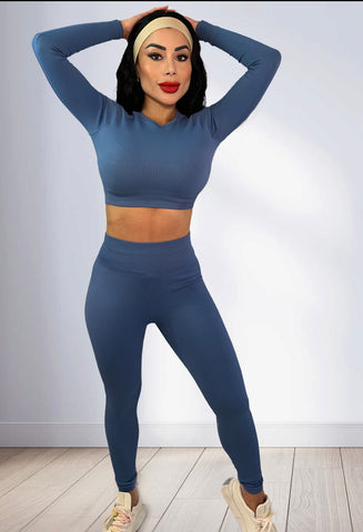 set fitness d'entraînement taille haute