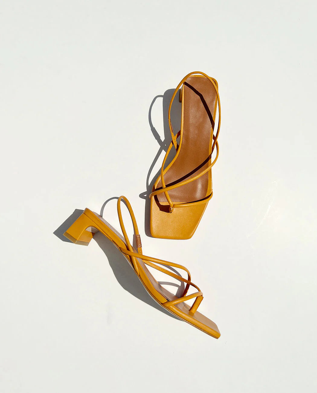 Sandales parfaites à talons bas